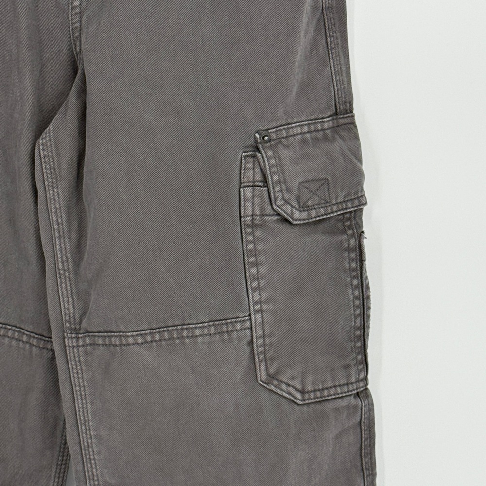 Garage Y2K Gray Cargo Pants Utility Pocket Low‎ Rise Size 01 - Picture 5 of 7
